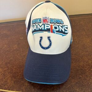 Indianapolis Colts Super Bowl cap hat NWOT. XLI Reebok locker room cap.